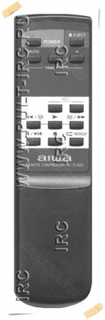 пульт aiwa rc-tc400 Aiwa для плееров dvd, vcr, blu-ray