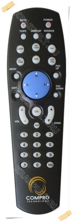 пульт compro videomate v300, v600 Compro для медиаплееров, hd плееров, tv тюнеров