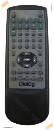 пульт dialog dv-kx20 Dialog для плееров dvd, vcr, blu-ray