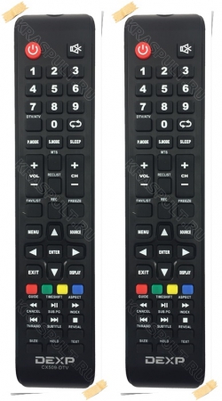 пульт dexp 19a3000, 22a7100, f39b7100e, f42b7000ed original Dexp для телевизоров