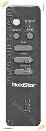 пульт goldstar vcr-02 Goldstar для плееров dvd, vcr, blu-ray