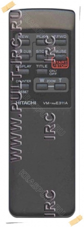 пульт hitachi vm-rme311a Hitachi для плееров dvd, vcr, blu-ray