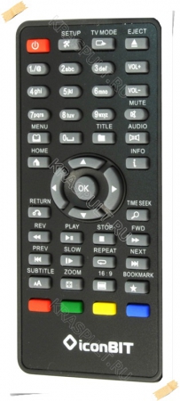 пульт iconbit xds440 3d IconBit для медиаплееров, hd плееров, tv тюнеров