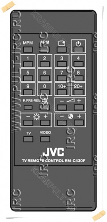 пульт jvc rm-c430f Jvc для телевизоров