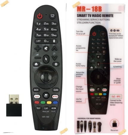 пульт универсальный lg mr-18b magic motion smart tv Lg универсальные по производителям - huayu