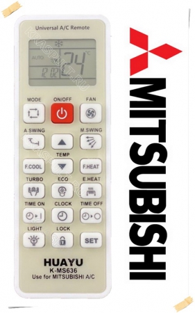 пульт для кондиционера mitsubishi k-ms636 Mitsubishi для кондиционеров