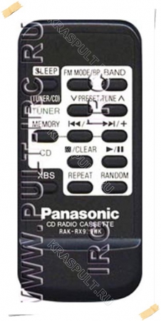 пульт panasonic rak-rx929wk Panasonic для музыкального центра