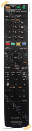 пульт sony rm-adp033 Sony для домашнего кинотеатра