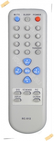 пульт techno rc-813, rc-812 Techno для телевизоров