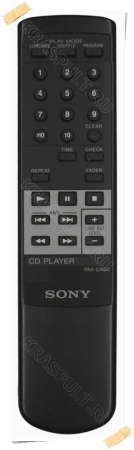 пульт sony rm-d420 Sony для музыкального центра