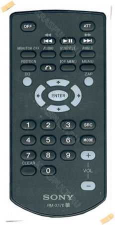 пульт sony rm-x170 Sony для автомагнитол