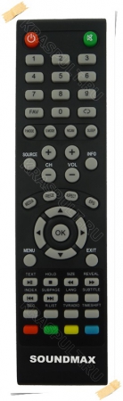 пульт soundmax sm-led22m05, sm-led28m04 Soundmax для телевизоров