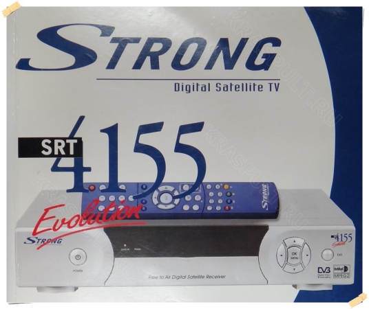 пульт strong srt-4155, srt-4405 Strong для спутниковых ресиверов, тарелок