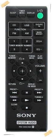 пульт sony rm-amu184, mhc-ecl5 Sony для музыкального центра