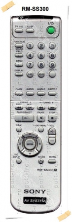 пульт sony rm-ss300 Sony для домашнего кинотеатра