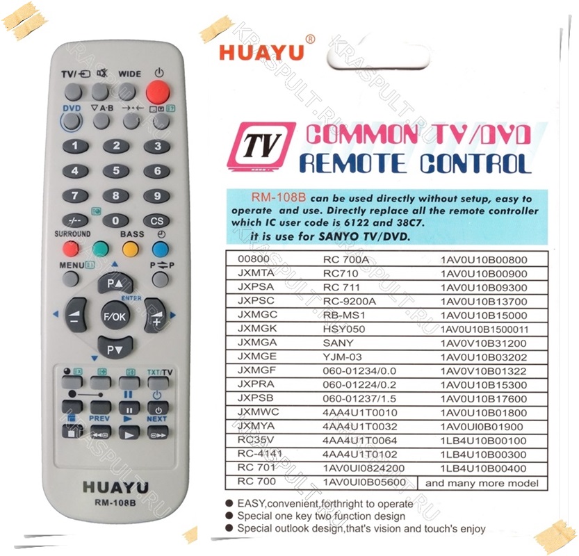 Универсальный пульт huayu коды для телевизоров. Пульт Universal Sanyo RM-108. Код на пульт Huayu для телевизора Супра. Пульт Huayu hph191. Универсальный пульт Huayu для Philips TV.