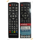 Пульт универсальный HUAYU DVB-T2 +2 для цифровых телевизионных приставок DVB-T2