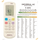 Универсальный пульт для кондиционеров HUAYU K-6200