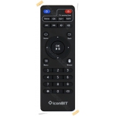 Пульт IconBIT MOVIE SMART TV, STICK SMART TV, XDS84K, XDS94KX