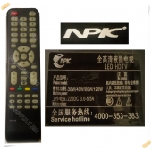 пульт npic xyr-08, led hdtv Npic для телевизоров