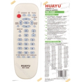пульт универсальный panasonic huayu rm-168m Panasonic универсальные по производителям - huayu